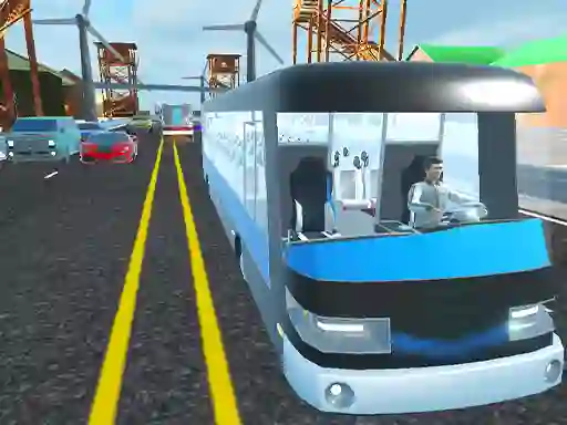 لعبة Highway Bus Rush على الانترنت