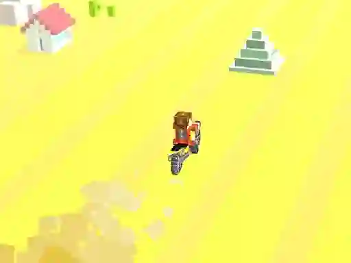 لعبة Cube Bike Speed Runner على الانترنت
