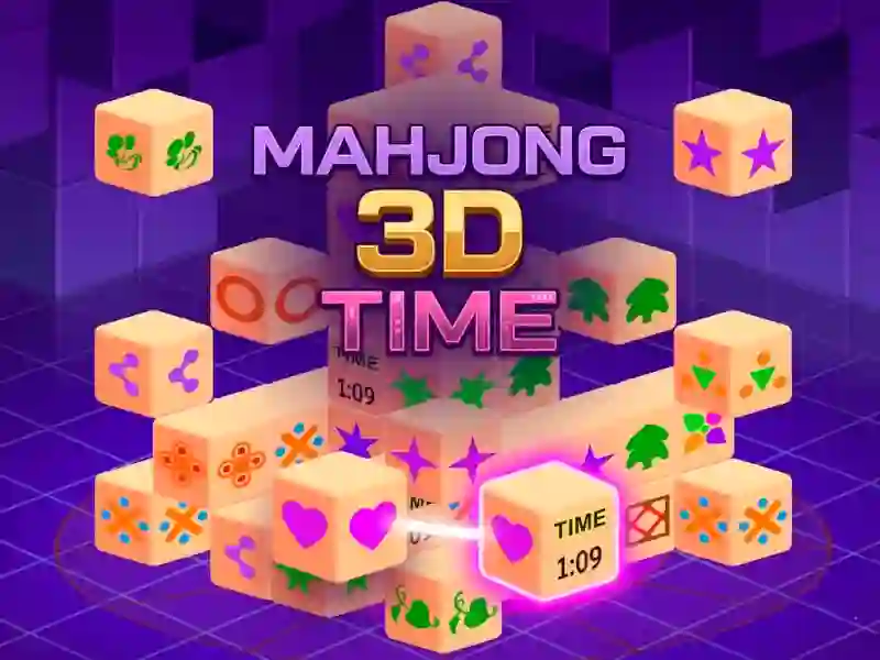 لعبة Mahjong 3D Time على الانترنت