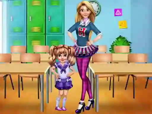 لعبة First Day Of School Preps على الانترنت
