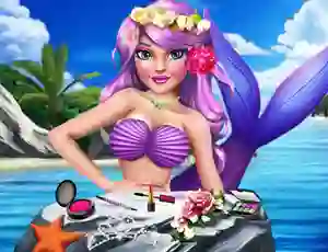 لعبة Princess Mermaid Makeup Style على الانترنت