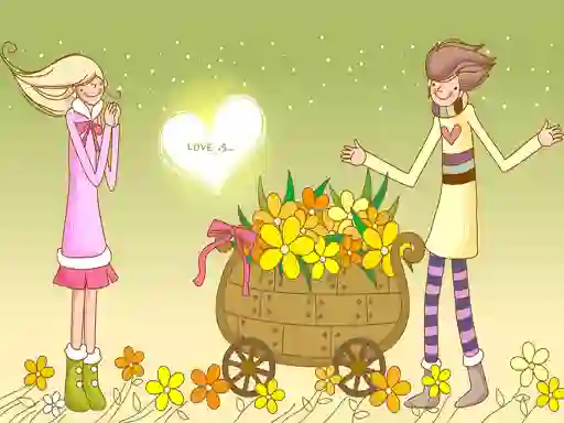 لعبة Love Couple Slide على الانترنت