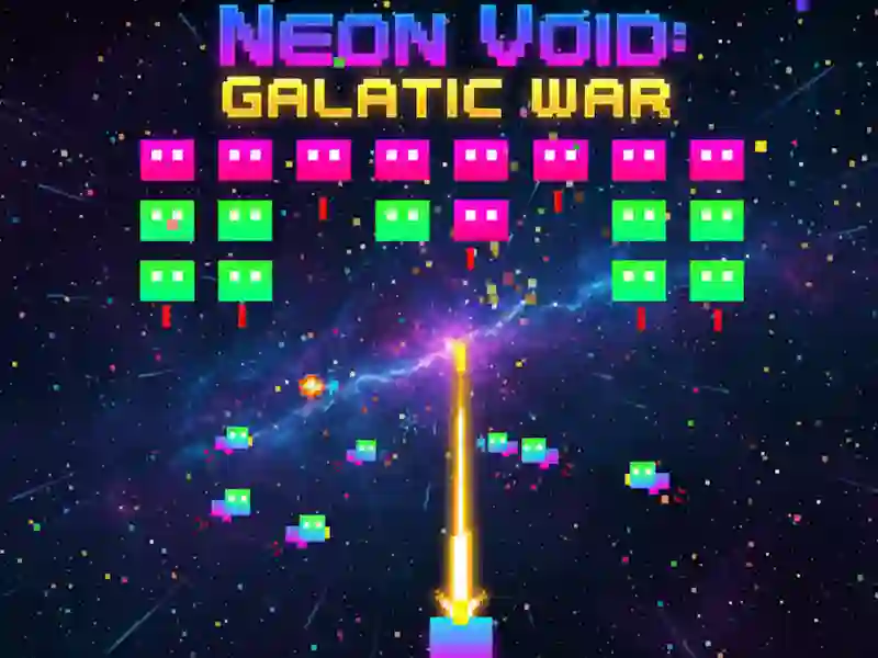 لعبة Neon Void: Galactic War على الانترنت