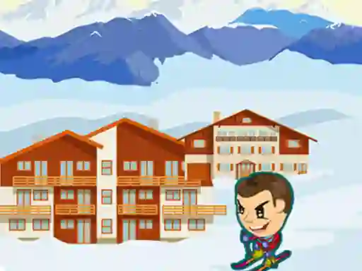 لعبة Zigzag Snow Ski على الانترنت