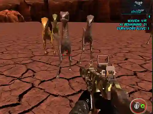 لعبة Dinosaurs Survival Active Vulcan على الانترنت