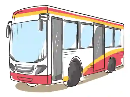 لعبة Cartoon Bus Slide على الانترنت