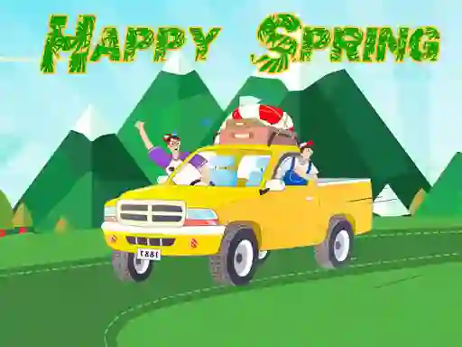 لعبة Happy Spring Jigsaw Puzzle على الانترنت