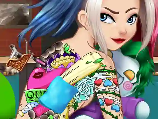 لعبة Carley Queen Fun Tattoo على الانترنت