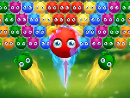 لعبة Cute Monster Bubble Shooter على الانترنت