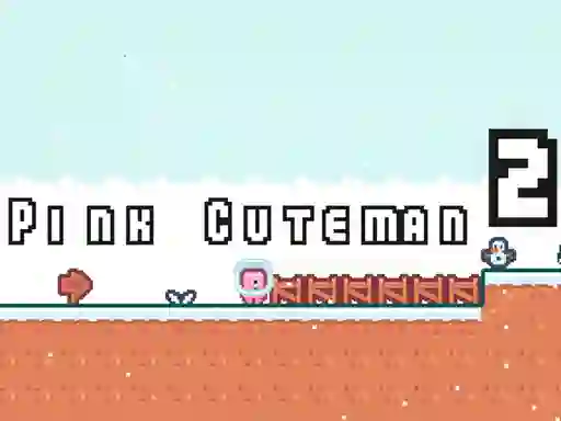 لعبة Pink cuteman 2 على الانترنت