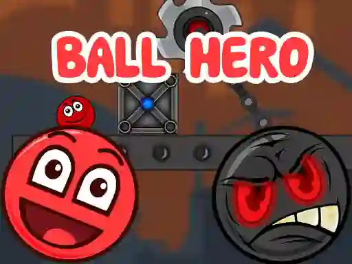 لعبة Ball Hero Adventure: Red Bounce Ball على الانترنت