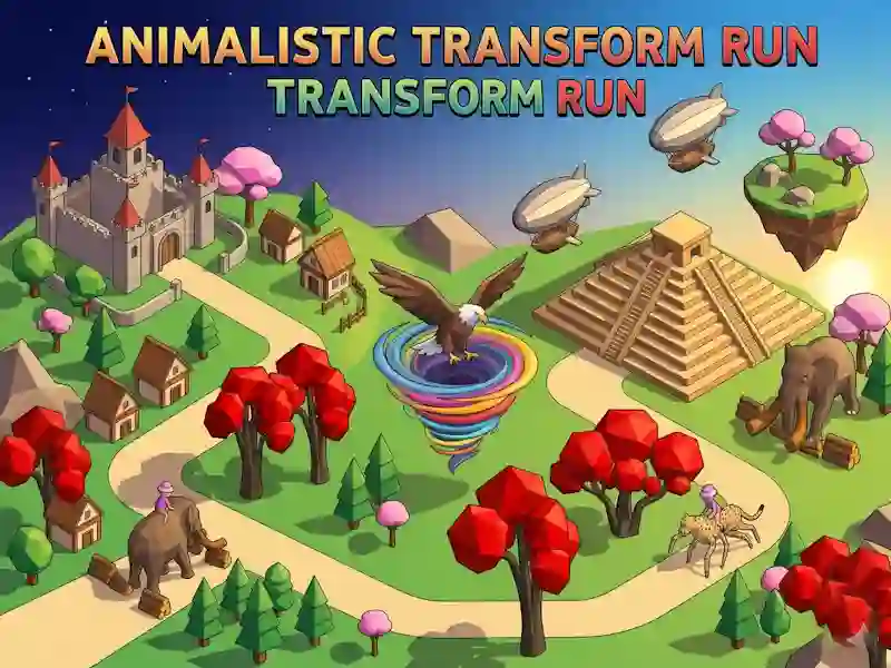 لعبة Animalistic Transform Run على الانترنت