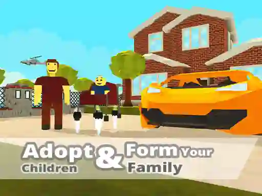 لعبة KOGAMA Adopt Children and Form Your Family على الانترنت