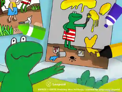 لعبة Coloring Kikker على الانترنت