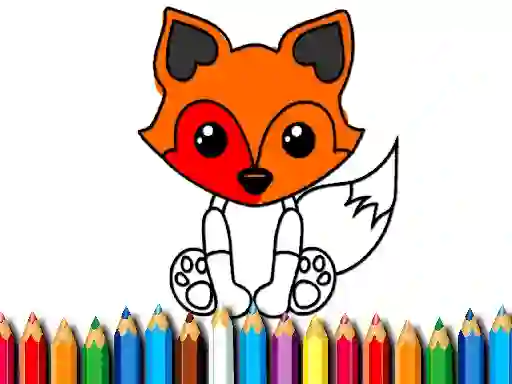 لعبة Fox Coloring Book على الانترنت