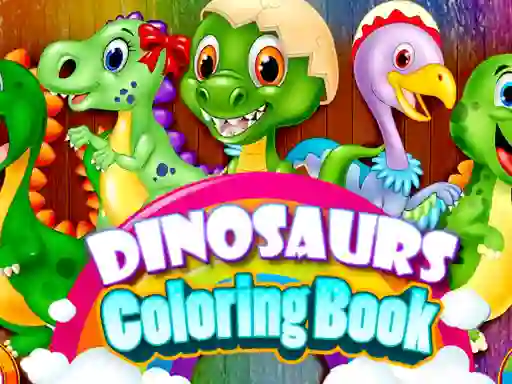 لعبة Dinosaurs Coloring Book على الانترنت