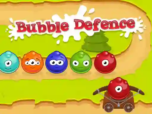 لعبة Bubble Defence على الانترنت