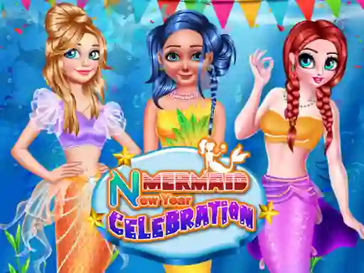 لعبة Mermaid New Year Celebration على الانترنت