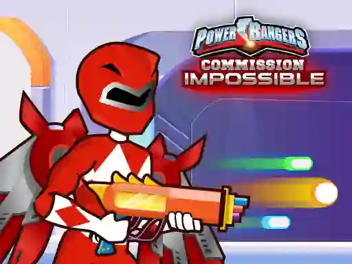 لعبة Power Rangers Mission Impossible على الانترنت