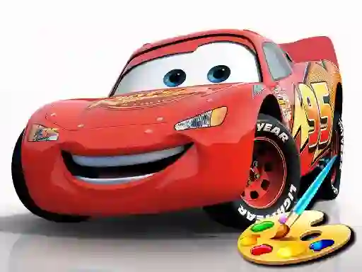 لعبة Disney Cars Coloring Book على الانترنت