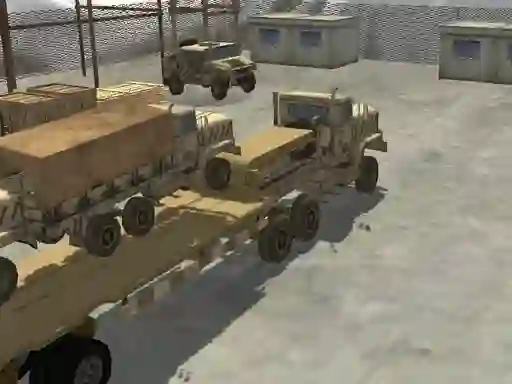 لعبة Transport Army vehicle truck driving على الانترنت