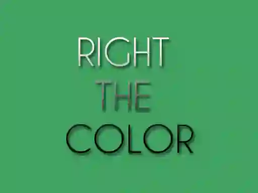 لعبة Right the Color على الانترنت