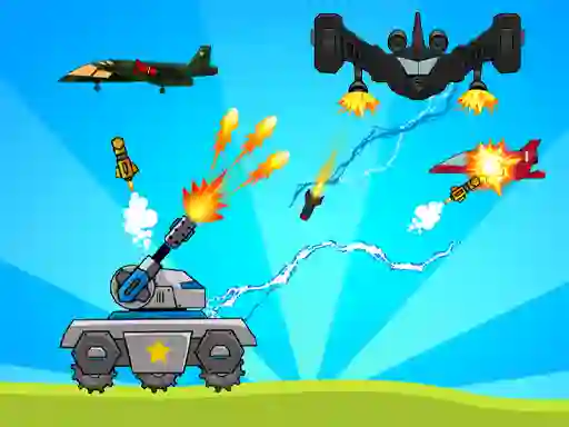 لعبة Tank War Defense على الانترنت