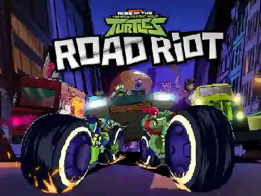 لعبة Rise of the Teenage Mutant Ninja Turtles Road Riot على الانترنت