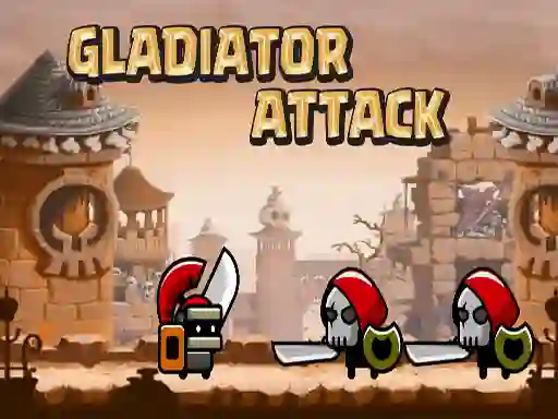 لعبة Gladiator Attack على الانترنت