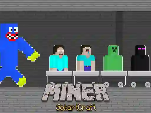 لعبة Miner GokartCraft على الانترنت