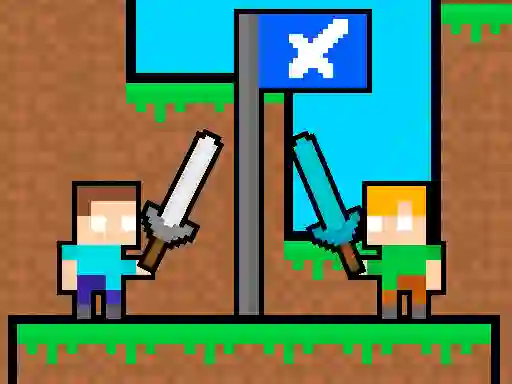 لعبة Friends Battle Swords Drawn على الانترنت