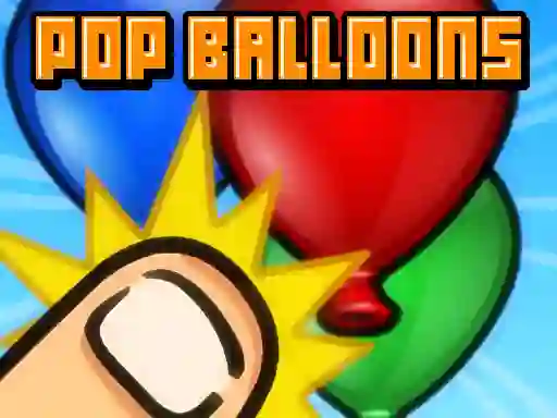 لعبة PoP Balloons على الانترنت