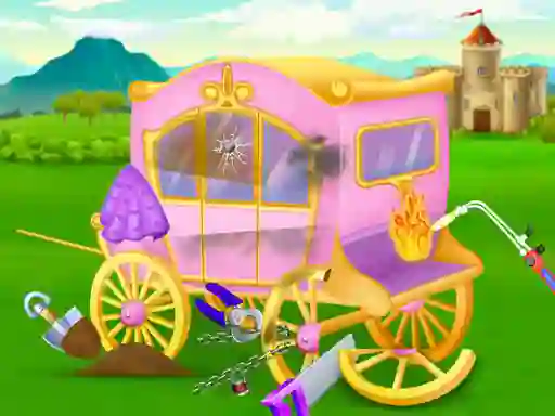 لعبة Princess Castle Cleaning على الانترنت