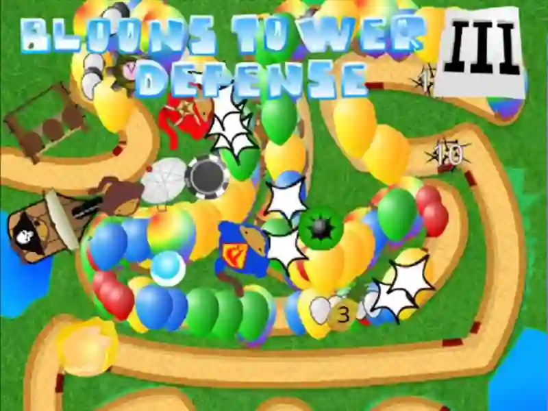 لعبة Bloons Tower Defense 3 على الانترنت