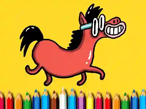 لعبة Back To School: Pony Coloring Book على الانترنت