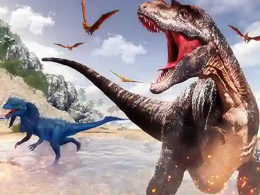 لعبة Deadly Dinosaur Hunter Shooter على الانترنت