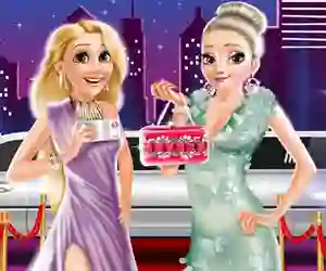 لعبة BFF Celebrity Night على الانترنت