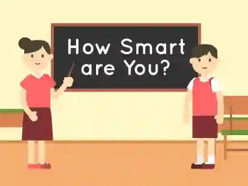 لعبة How Smart Are You على الانترنت