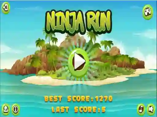 لعبة Ninja Run على الانترنت
