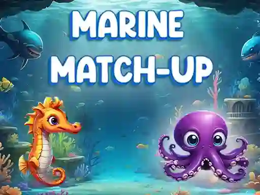 لعبة Marine Match Up على الانترنت