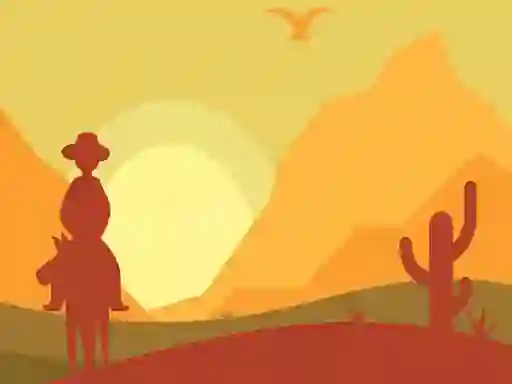 لعبة Crazy Cowboy Match 3 على الانترنت