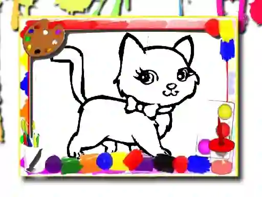 لعبة Sweet Cats Coloring على الانترنت