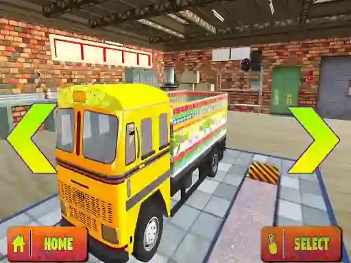 لعبة Indian Cargo Truck Driver على الانترنت