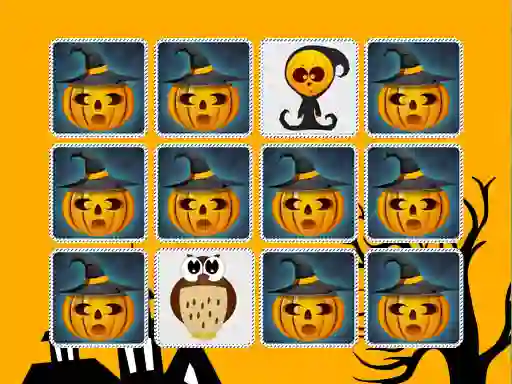 لعبة Kids Memory Game Halloween على الانترنت