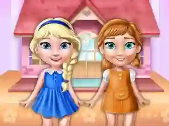 لعبة Ellie And Annie Doll House على الانترنت