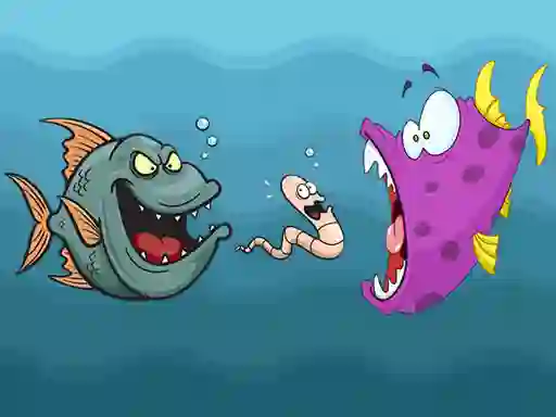 لعبة Angry Fish Coloring على الانترنت
