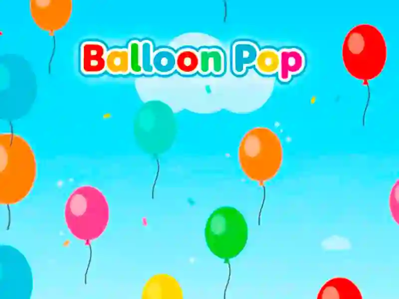 لعبة Balloon Pop على الانترنت