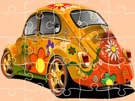 لعبة VW Beetle Jigsaw على الانترنت