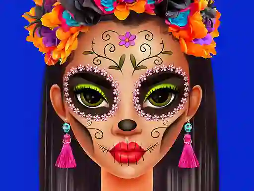 لعبة Halloween Makeup Trends على الانترنت