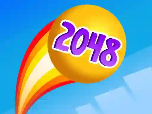 لعبة Rainbow Balls 2048 على الانترنت